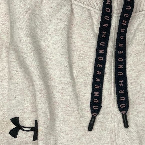 Women's Under Armour Fleece Joggers - Pink - XS - Picture 3 of 7